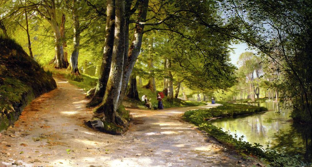 Peder Mork Monsted Famous Paintings page 2